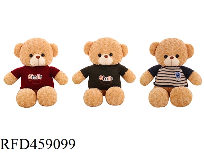 80CM SWEATER TEDDY BEAR