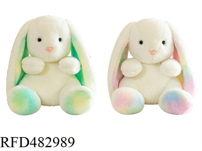 40CM RAINBOW RABBIT PLUSH DOLL