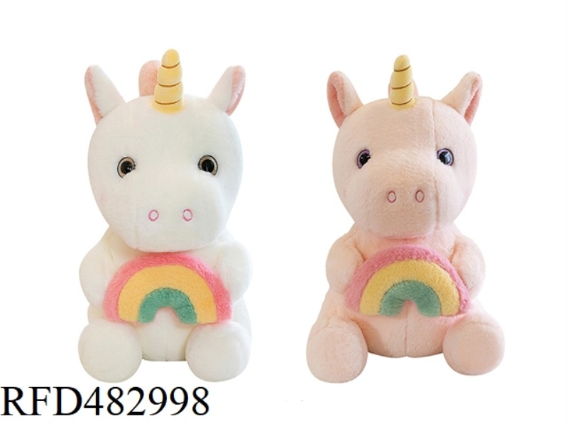 40CM RAINBOW UNICORN PLUSH DOLL