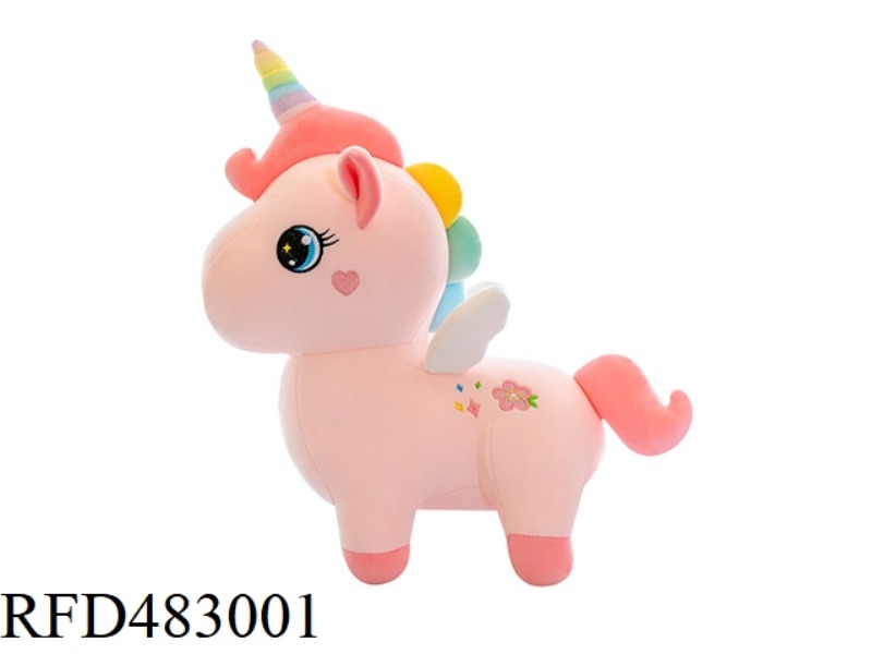 42CM CHERRY BLOSSOM UNICORN PLUSH DOLL