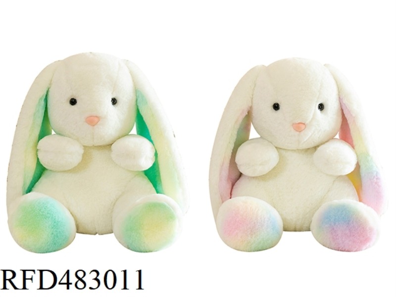 30CM RAINBOW RABBIT PLUSH DOLL