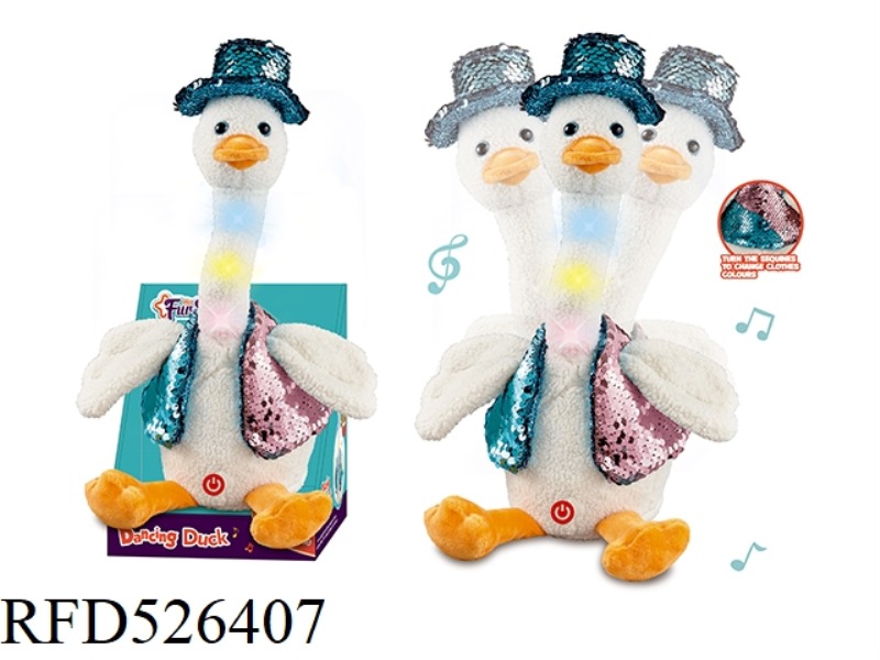 COSTUME GLITTER DUCK (BATTERY VERSION)