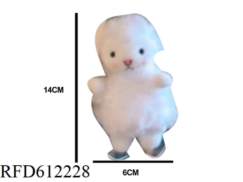 (CUSTOMIZABLE) SMALL COTTON SHEEP PENDANT PLUSH DOLL SCHOOLBAG PENDANT KEYCHAIN BACKPACK ORNAMENT