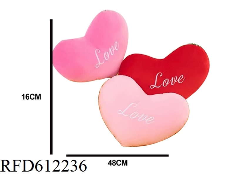 (CUSTOMIZABLE)LOVE HEART PILLOW VALENTINE'S DAY GIFT
