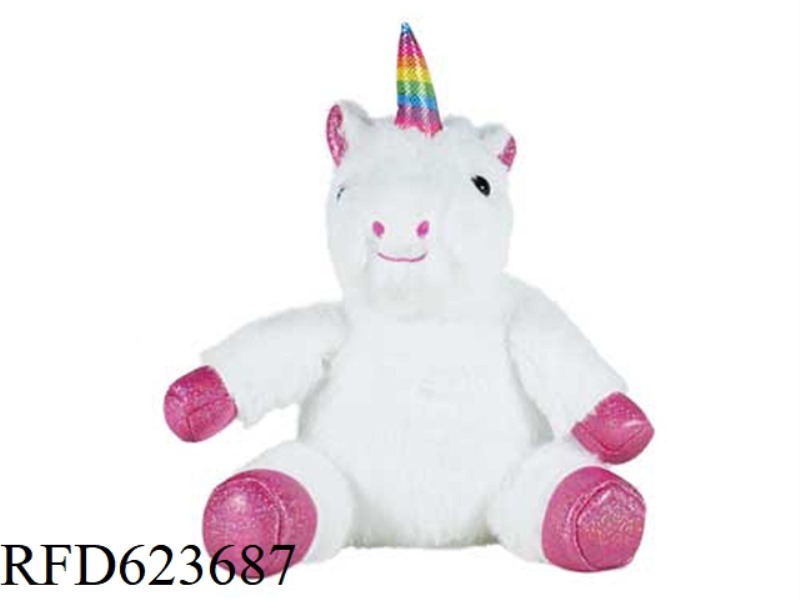 WAVE A STUFFED UNICORN