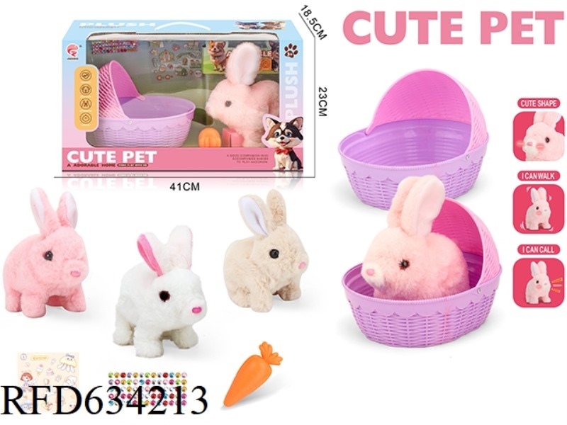 CUTE RABBIT PET BED