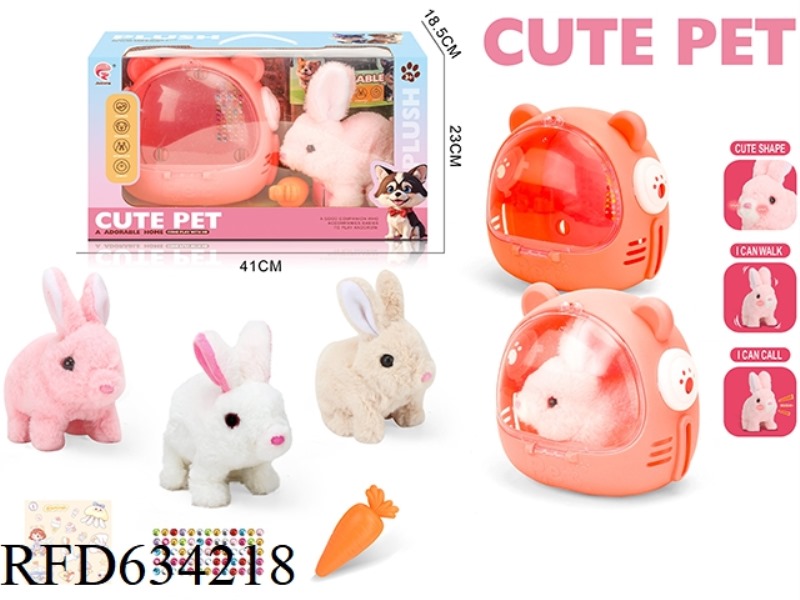 CUTE LITTLE RABBIT PET BACKPACK