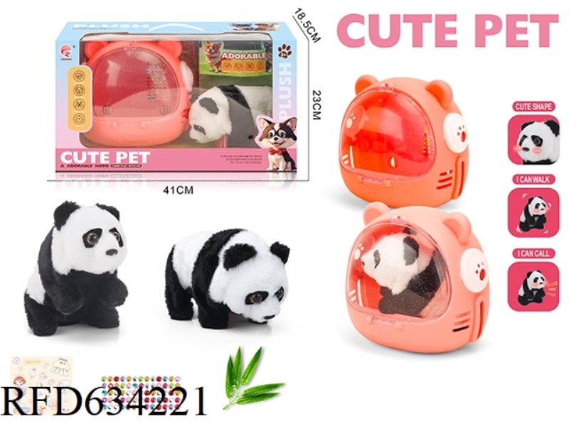 CUTE PANDA PET BACKPACK