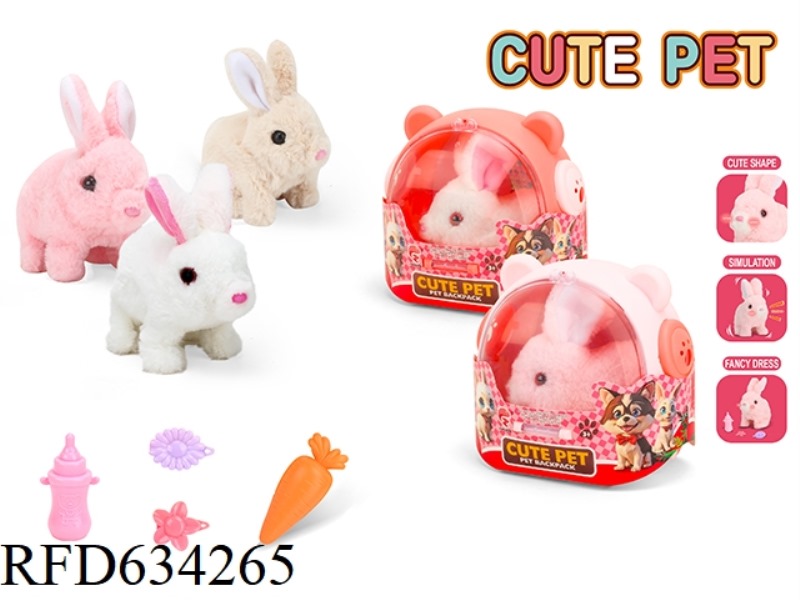 CUTE RABBIT FUN PET BACKPACK