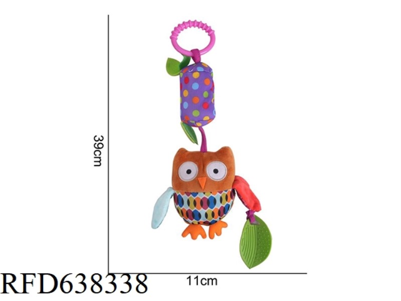 STUFFED ANIMAL SKK [WIND CHIMES] OWL L-1C