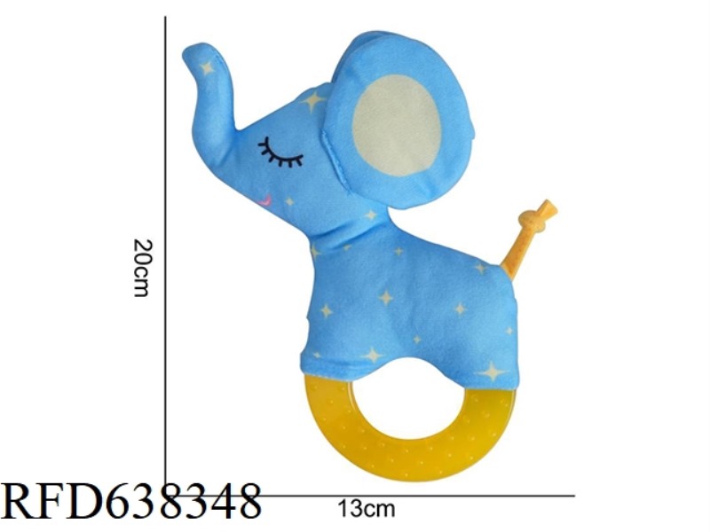 HAPPY MONKEY 【 ROUND TEETHER 】 BABY ELEPHANT K-1L