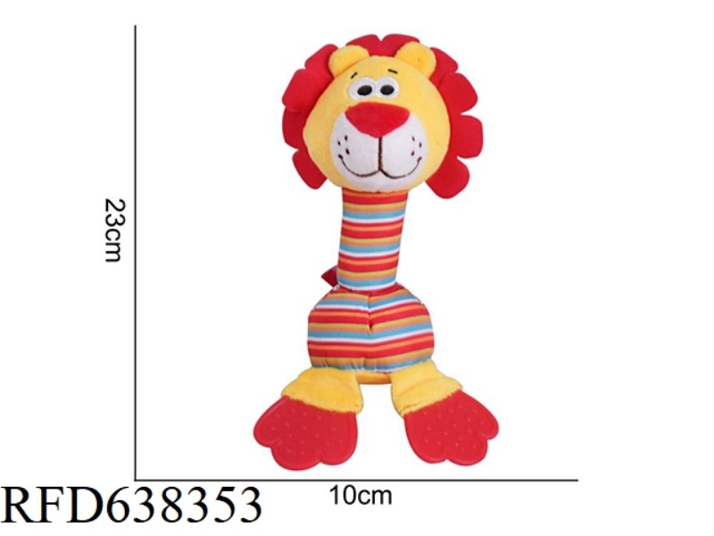 HAPPY MONKEY STUFFED ANIMAL LION