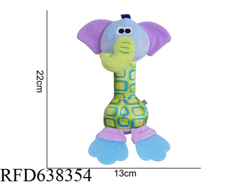 HAPPY MONKEY STUFFED ANIMAL ELEPHANT