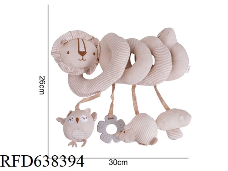 PLUSH KAKIBLIN ORGANIC COTTON BED AROUND LION A-I1