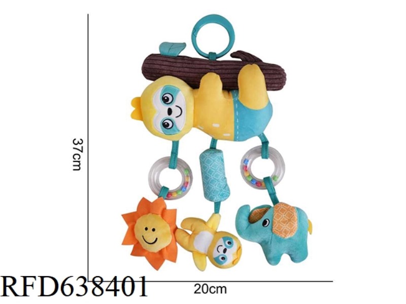 STUFFED ANIMAL WEINABEILE (CAR HANGING) SLOTH