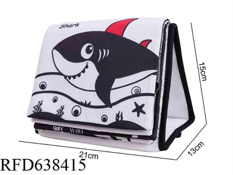 PLUSH TOY AIPINQI TABLE CALENDAR CLOTH BOOK WITH FUNKY MIRROR OCEAN F-3L