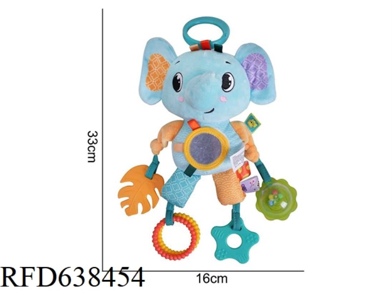 STUFFED ANIMAL WEINABEILE ELEPHANT