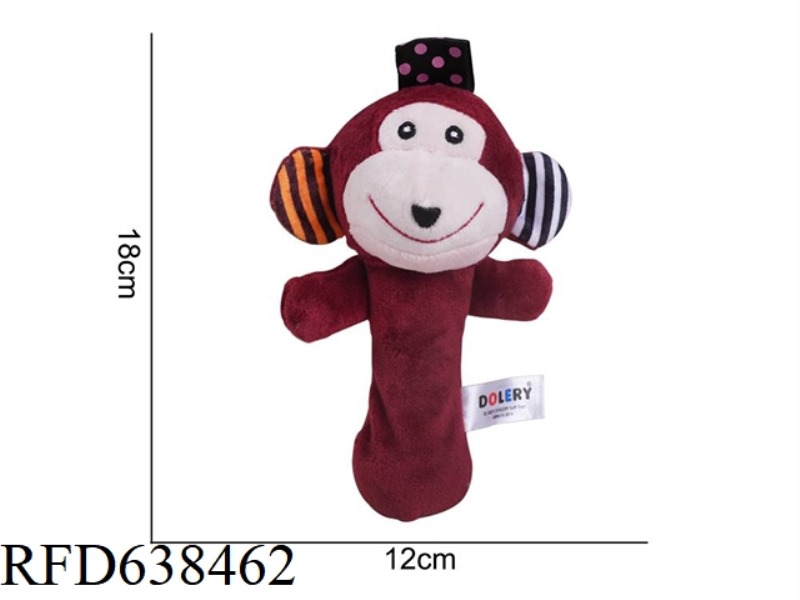PLUSH TOY DOLERY NEW HAND STICK [MONKEY] NO CARD F-6