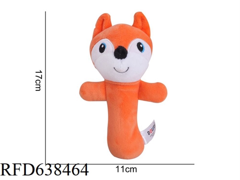 PLUSH TOY DOLERY NEW HAND STICK [FOX] NO CARD [10] F-6