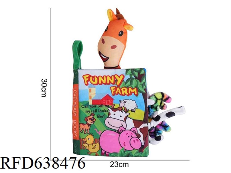 STUFFED BBSKY CLOTH BOOK TAIL FARM X-G
