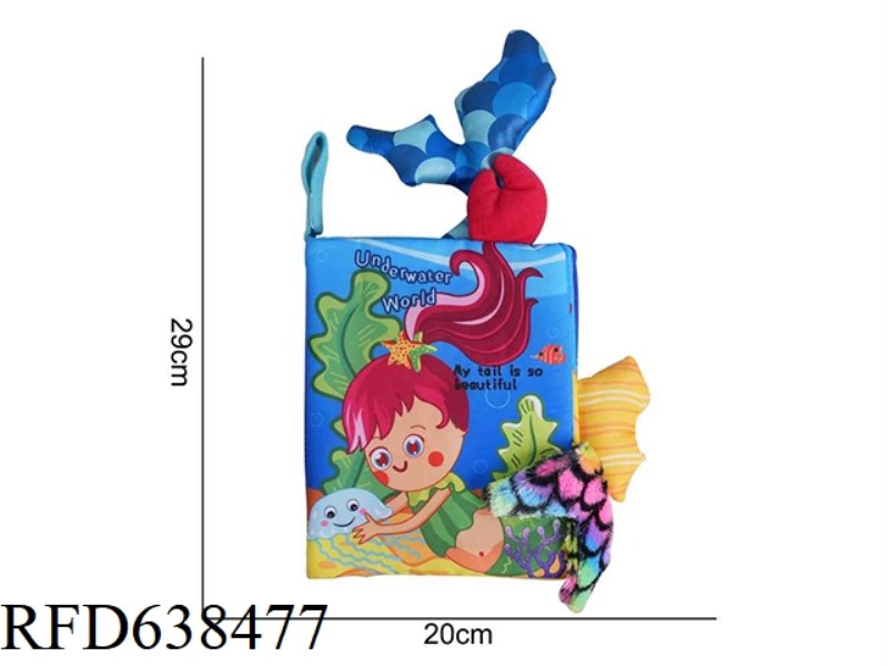 PLUSH BBSKY CLOTH BOOK TAIL OCEAN 【 MERMAID 】 X-G