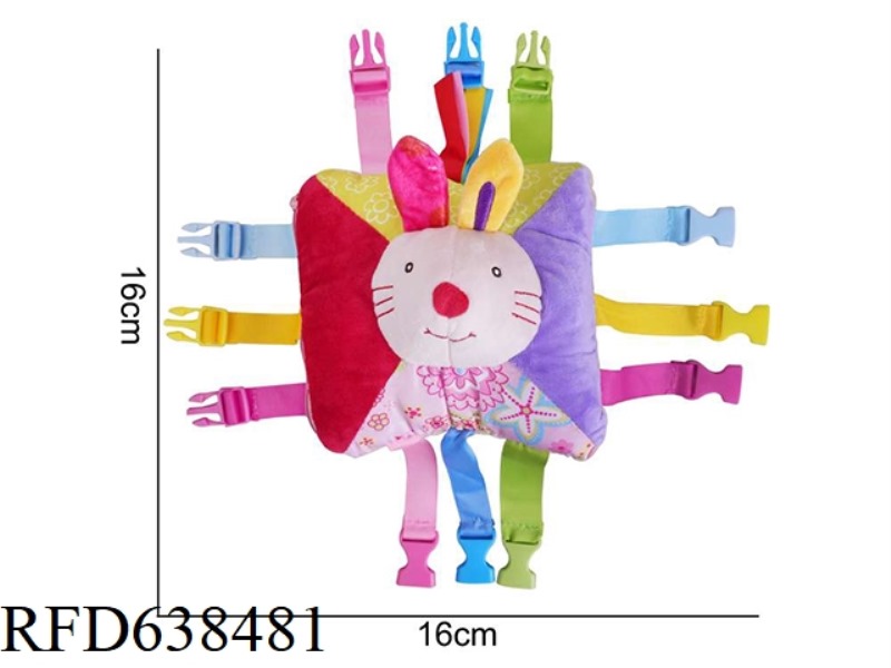 STUFFED BBSKY BUTTON TOY RABBIT