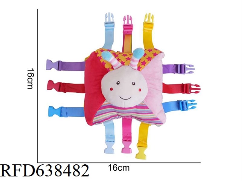 STUFFED BBSKY BUTTON TOY BEE
