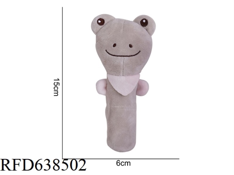 PLUSH TOY BBSKY [NEW GRAY HAND STICK] FROG