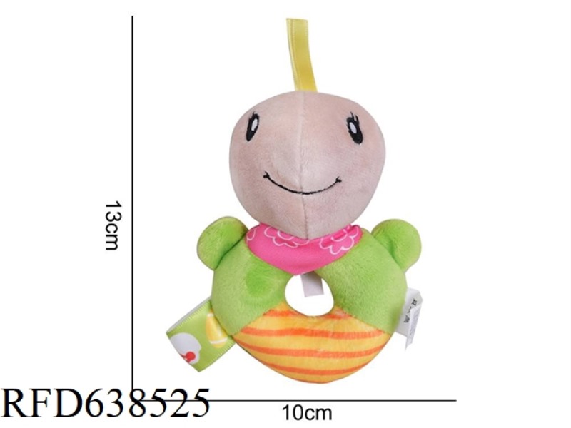 STUFFED BBSKY ROUND RATTLE TURTLE X-A