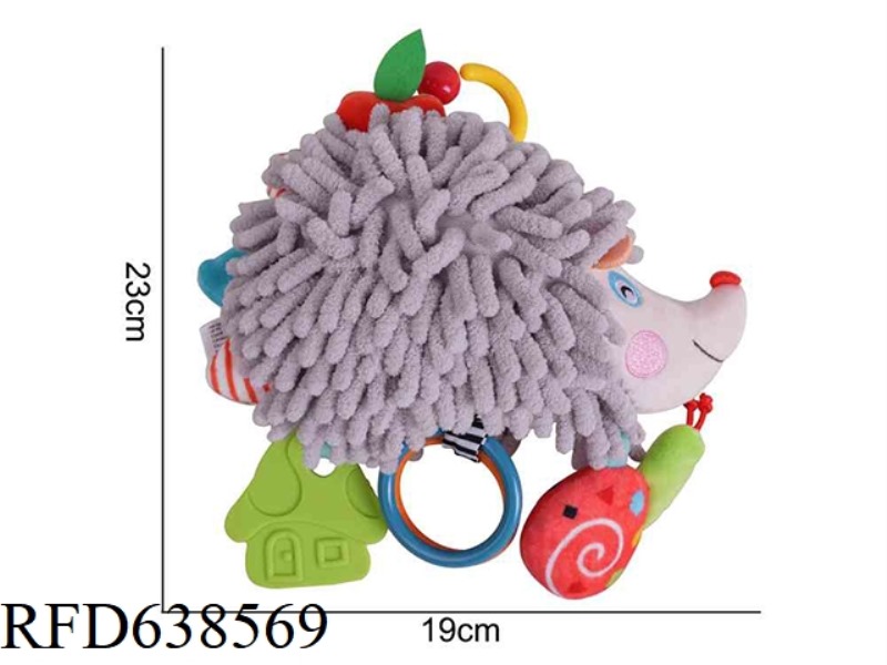 HAPPY MONKEY【 PULL BELL 】 GRAY HEDGEHOG [18]