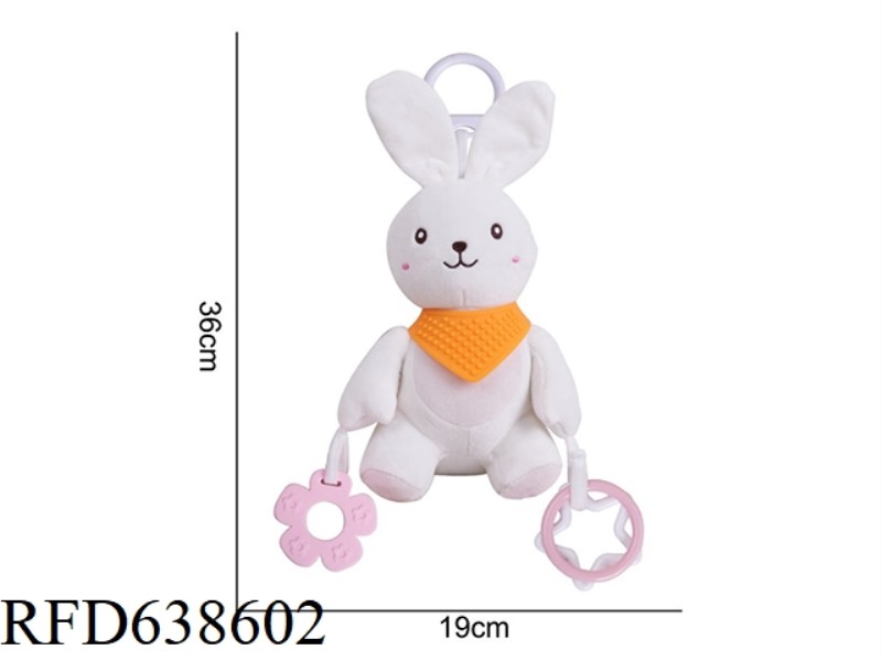 STUFFED TOY BBSKY [COLLAR DOLL] WHITE RABBIT [11]