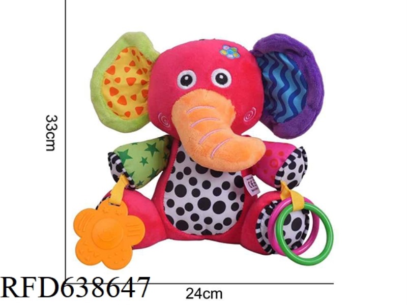 LARGE BED HANGER WITH IC MUSIC BOX -- ELEPHANT