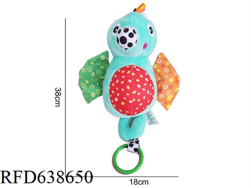 LARGE BED HANGER WITH IC MUSIC BOX -- PARROT