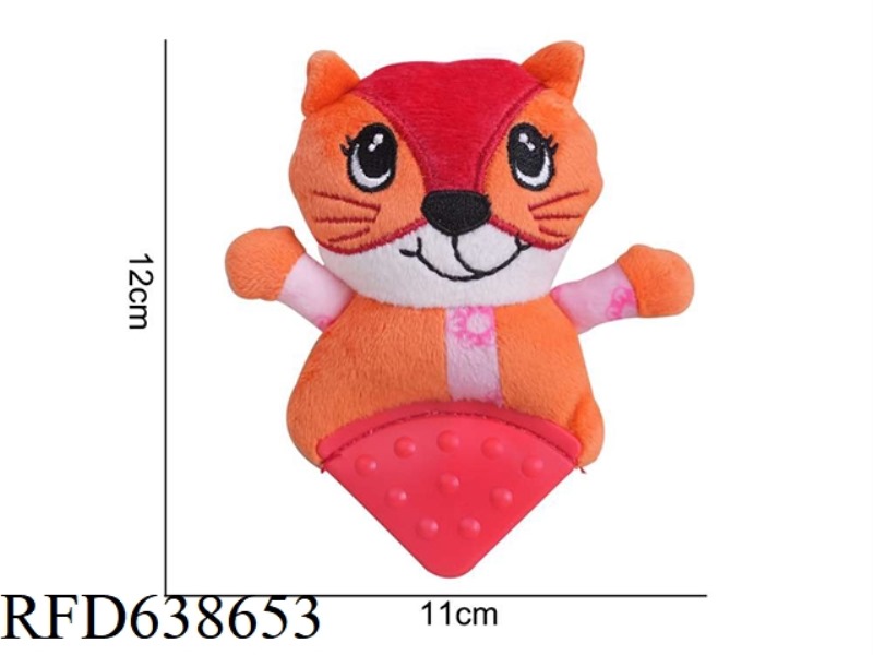 PLUSH TOY DOLERY TRIANGLE TOOTH GLUE FOX X-G