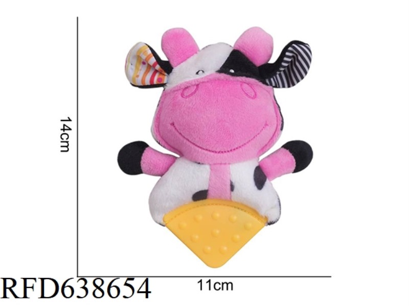 PLUSH TOY DOLERY TRIANGLE TOOTH GLUE COW X-G