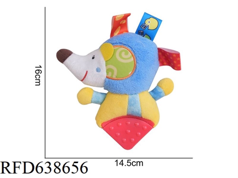 PLUSH TOY DOLERY TRIANGLE GUM HEDGEHOG X-G