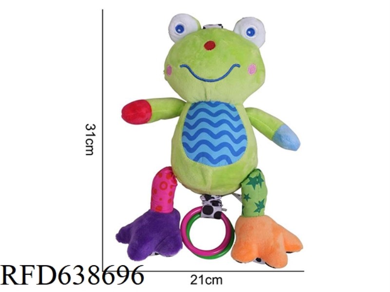 BIG BED HANGER WITH PIANO -- FROG