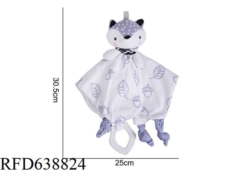 STUFFED ANIMAL AIPINQI NORDIC PACIFIER FOX F-4C