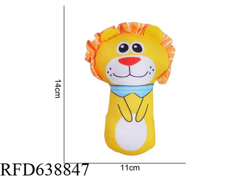 STUFFED ANIMAL AIPINQI HAND STICK LION A-J4