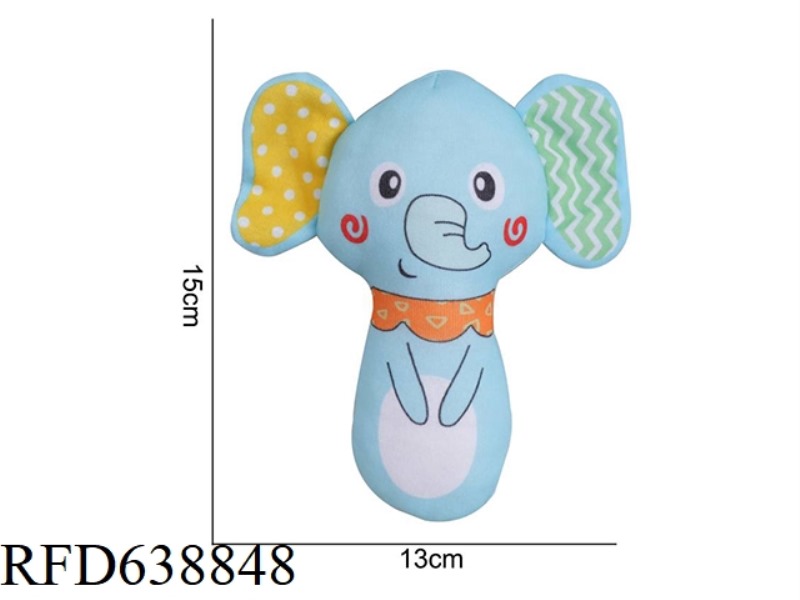 PLUSH TOY AIPINQI HAND STICK ELEPHANT A-J4