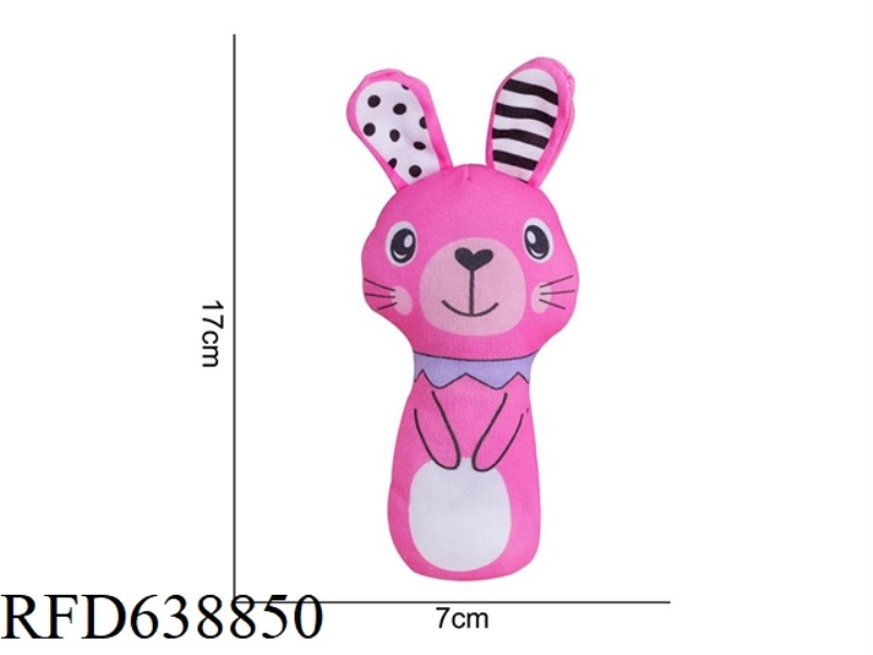 STUFFED ANIMAL AIPINQI HAND STICK RABBIT A-J4