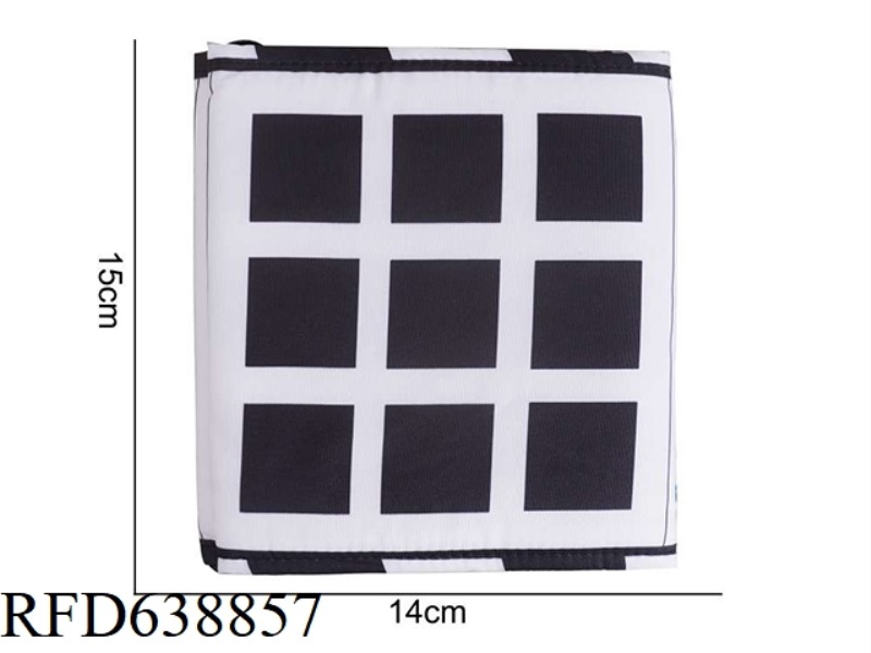 PLUSH TOY AIPINQI BLACK AND WHITE BED SURROUNDED BY CLOUDS F-3C