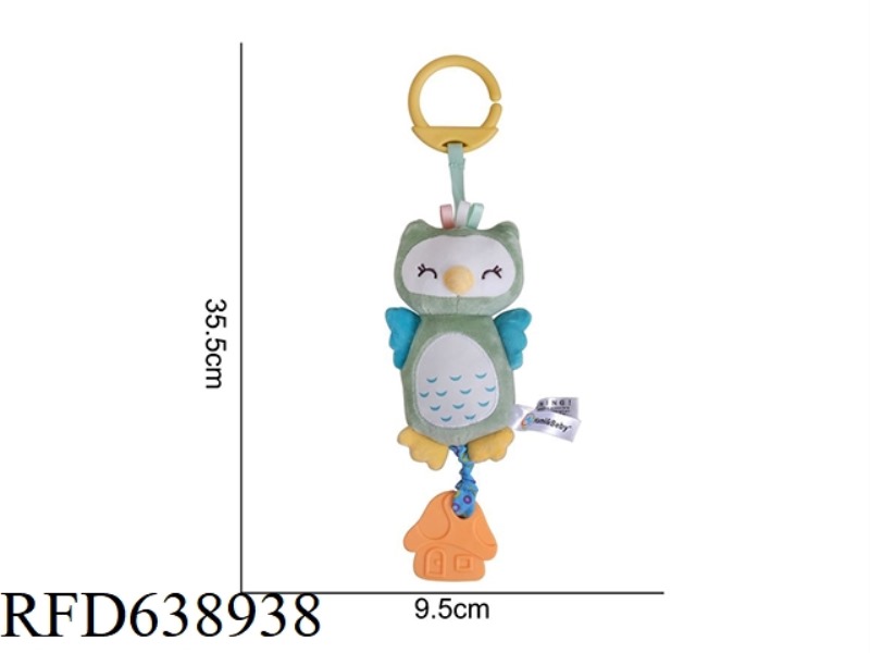 STUFFED ANIMAL MAMIBEBY WIND CHIMES TOOTH GLUE OWL