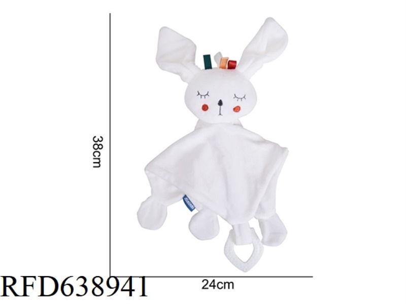 PLUSH TOY AIPINQI [NORDIC COMFORT TOWEL] WHITE RABBIT [2]