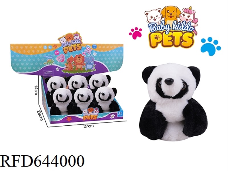PLUSH PANDA PAPAPAQUAN 6PCS