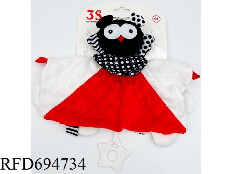 BLACK AND WHITE BUBBLE SOOTHING TOWEL