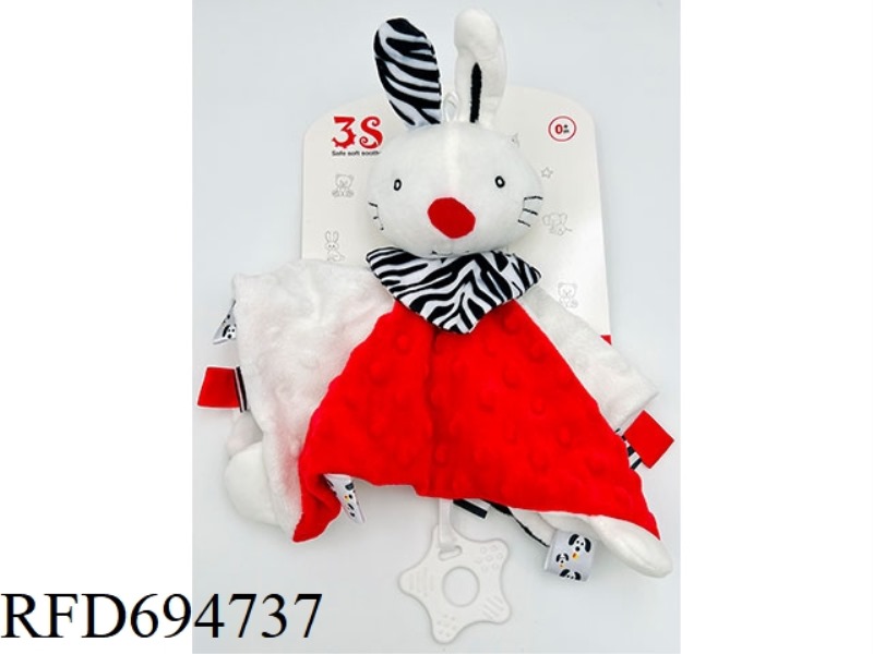 BLACK AND WHITE BUBBLE SOOTHING TOWEL