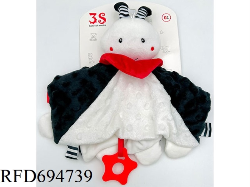 BLACK AND WHITE BUBBLE SOOTHING TOWEL