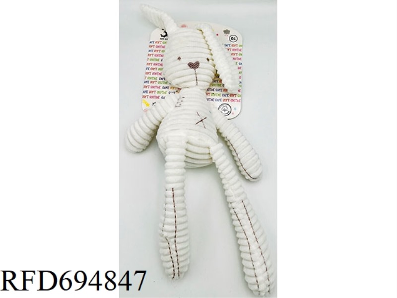 A MEDIUM-SIZED WHITE RABBIT