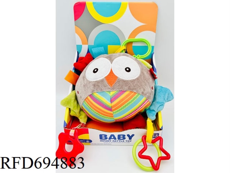 CLASSIC OWL-SOOTHING SCARF FIGURINE